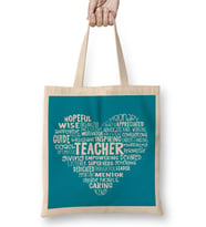 Teacher Definition Bez Çanta Uzun Saplı