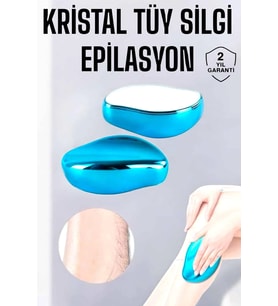 Epilasyon Aleti Bacaklar Kollar İçin Yıkanabilir Kristal Epilatör Tüy Silgi