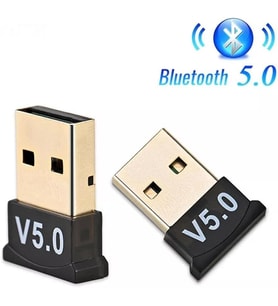 STORE Bluetooth 5.0 USB Adaptör, Mini Dongle Bluetooth Alıcı, PC Laptop Notebook İçin Kablosuz Bluetooth Çevirici, Windows 10/11 Tak Çalıştır USB Bluetooth Dongle