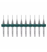 Pcb Matkap Ucu 0.6 mm Tungsten Mikro Karbür 10'lu 18 Shank Spiral Flüt