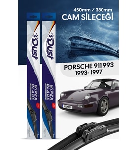 Porsche 911 993 Silecek Takımı 1993-1997 Uyumlu 450MM/380MM