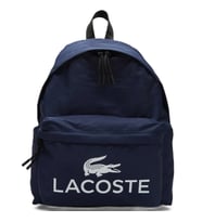 Lacoste 31*41 Boyut 15 İnç Baskılı Unisex Sırt Çantası Lacivert