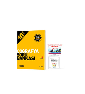 Hız Yayınları 2025-2026 Müfredat 10 Sınıf Coğrafya Soru Bankası Yeni Nesil Sorular (Çok Renkli)