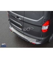 Ford Tourneo Courier Krom Arka Tampon Eşiği 2014-2023 Paslanmaz Çelik