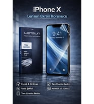 iPhone X Lensun Premium Ekran Koruyucu Film