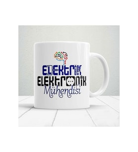 Kişiye Özel Elektirk Elektronik Mühendisi Baskılı Kupa