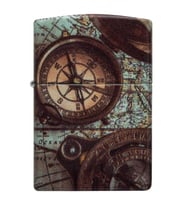 Zippo Çakmak 49916-100740 Compass Design
