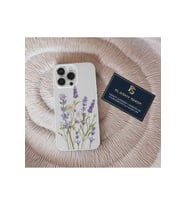 Redmi Note 9 Uyumlu Çiçek Desenli Şeffaf Kılıf