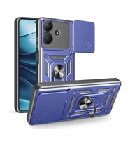 Realme Note 60 Uyumlu Kılıf Magnetik Standlı Kamera Korumalı Zore Sürgülü Vega Kapak