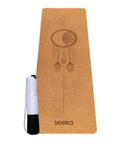 Seeka Yoga Mantar Serisi Yoga Matı - Dream Catcher (Bej)