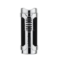 Lubinski Cigar Sehpa Kapaklı Delicili Tek Torch Puro Çakmağı Silver LB-209