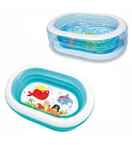 İntex Şeffaf Oval Havuz 163X107X46 Cm