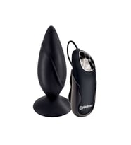Pipedream Elite Titreşimli  Plug (Siyah)