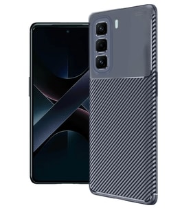Newface İnfinix Hot 50 Pro Plus 4G Auto Focus Karbon Kapak - Lacivert