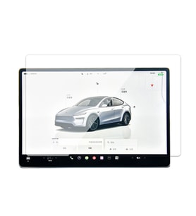 Tesla Model Y 15.6" Multimedya Ekran Koruyucu – 2in1 Temperli Cam Çizilmez Koruma