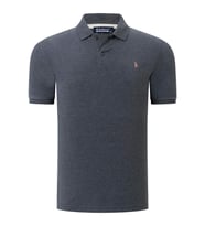 T8561 DEWBERRY ERKEK TSHIRT-DÜZ ANTRASİT (Karışık)