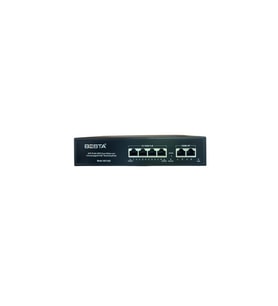 River World PoE Switch 6 Port 10/100 Mbps Masaüstü 4 Port PoE