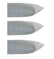 MyCey 3 Adet Hava Geçirgen Fermuarlı Kapitone Yastık koruyucu Kılıf 50x70 cm