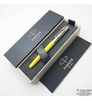 Parker Jotter Original Sarı GT Dolma Kalem  İsme Özel Kalem  Hediyelik Kalem