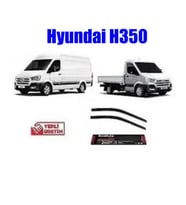 Hyundai H350 Mugen Cam Rüzgarlığı tüm modeller 2'li Sunplex (Beyaz)