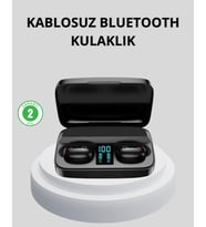 TWS Bluetooth Kulaklık 1800mAh Şarj Kutulu Dijital Ekranlı