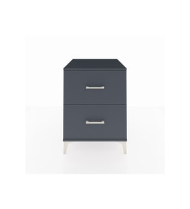 Kronos Komodin 2 Çekmeceli 60x59x80 Antrasit-Antrasit