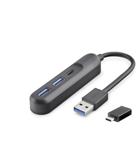 Usb Type-c 3.2 Gen1 Hub 3 Port 5 Gbps Siyah U35G05