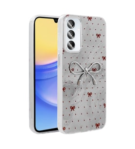 Samsung Galaxy A15 Uyumlu Kılıf Kamera Korumalı Figürlü Zore Ponti Silikon Kapak