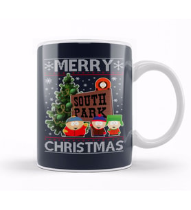 South Park Merry Christmas Knit Kupa Bardak Porselen
