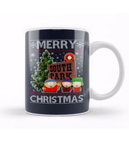 South Park Merry Christmas Knit Kupa Bardak Porselen