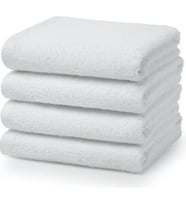 24 Adet Banyo Otel Havlusu %100 Pamuk 1. Kalite 500 Gram 70×140 Cm