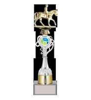 ODAK KUPA - Figürlü Kupalar - At / Binici Figürlü Kupalar FG-036 B - 39 cm