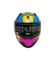 Motosiklet Kadın Kaskı Ecer 22.R06 Sertifikalı Double Vizör Full Face Kask Gongju