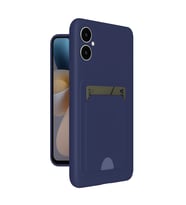 Samsung Galaxy A05 Kelvin Kartvizitli Silikon - Lacivert