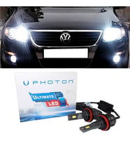 Vw Passat B6 Led Xenon Sis Farı Ampulü H8 Ultimate 9500 Lumens Yeni Seri Beyaz