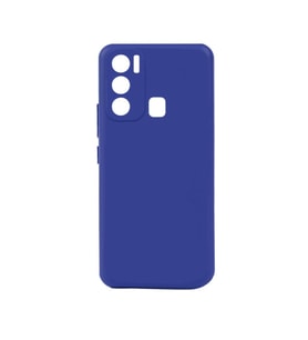 Tecno Pova Neo Kılıf Lüx Kamera Koruma Çıkıntılı Soft Silikon (Mavi)