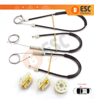 Renault Laguna MK3 2007-2015 5-Kapı 807000002R İçin Elektrikli Ön Sağ Cam Kriko Tamir Seti