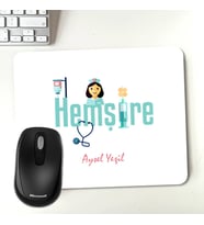 Kişiye Özel Hemşireler İçin Hediyelik Mousepad