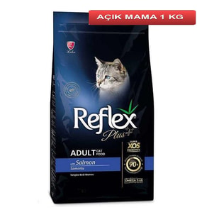 Reflex Plus Somonlu Yetişkin Kedi Maması 1 Kg AÇIK