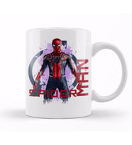 Avengers Spider Man Kupa Bardak Porselen