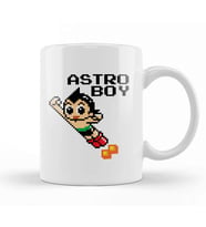 Astro Boy Pixellated Character Kupa Bardak Porselen