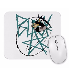 Black Star Mouse Pad