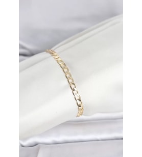 CM 14K Gold Renk Halka Zincir Model Kadın Bileklik - TJ-BB8287