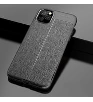 Vendas Apple iPhone 11 Pro Max Kılıf Zore Niss Silikon Kapak (Siyah)