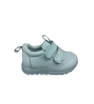OrtopedikAL 1037 Bebe Kız Erkek Unisex Çocuk Spor Ayakkabı Beyaz Lazer Cırt Hakiki Deri Anatomik