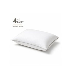Comfort Touch Biyeli Yastık 4'li Paket 50x70 cm 1000 gr Boncuk Silikon Elya