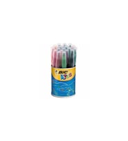 BIC VISA FIRÇA UÇLU KEÇELİ BOYA KALEMİ 18'Lİ KAVANOZ