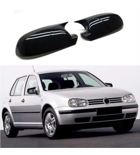 Golf 4 Uyumlu 1997-2003 İçin Uyumlu Yarasa Ayna Kapağı Piano Black