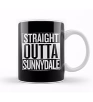 Straight Outta Sunnydale Buffy The Vampire Slayer White Kupa Bardak Porselen