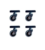 Furç Uzun-Sunta Bilyalı Teker - 20x50 - Gri - 18MM HKS184 - 4 Adet